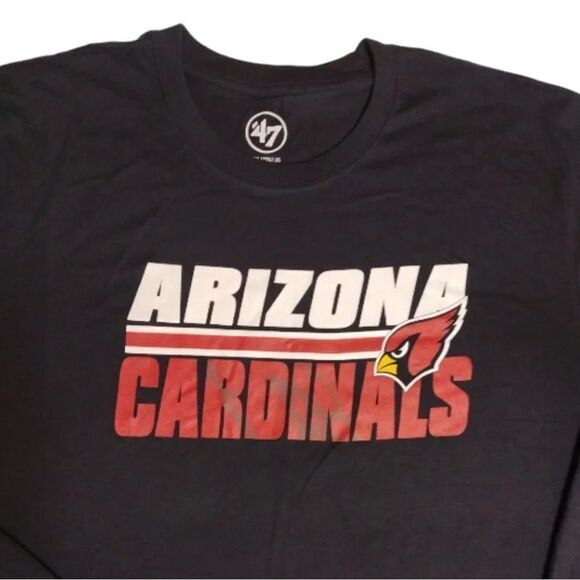 Arizona Cardinals '47 Black Shadow Super Rival Long Sleeve T-Shirt XXL - Picture 5 of 11